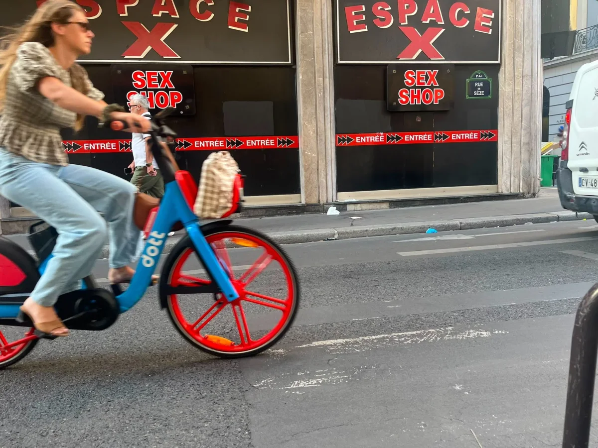 Rue de Sèze à Paris où a eu lieu l’altercation entre un automobiliste et un cycliste